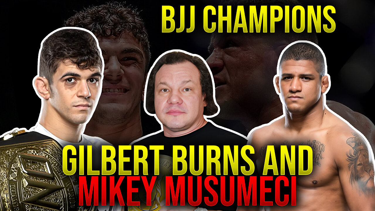 BJJ Champions Faceoff Interview Gilbert Burns & Mikey Musumeci