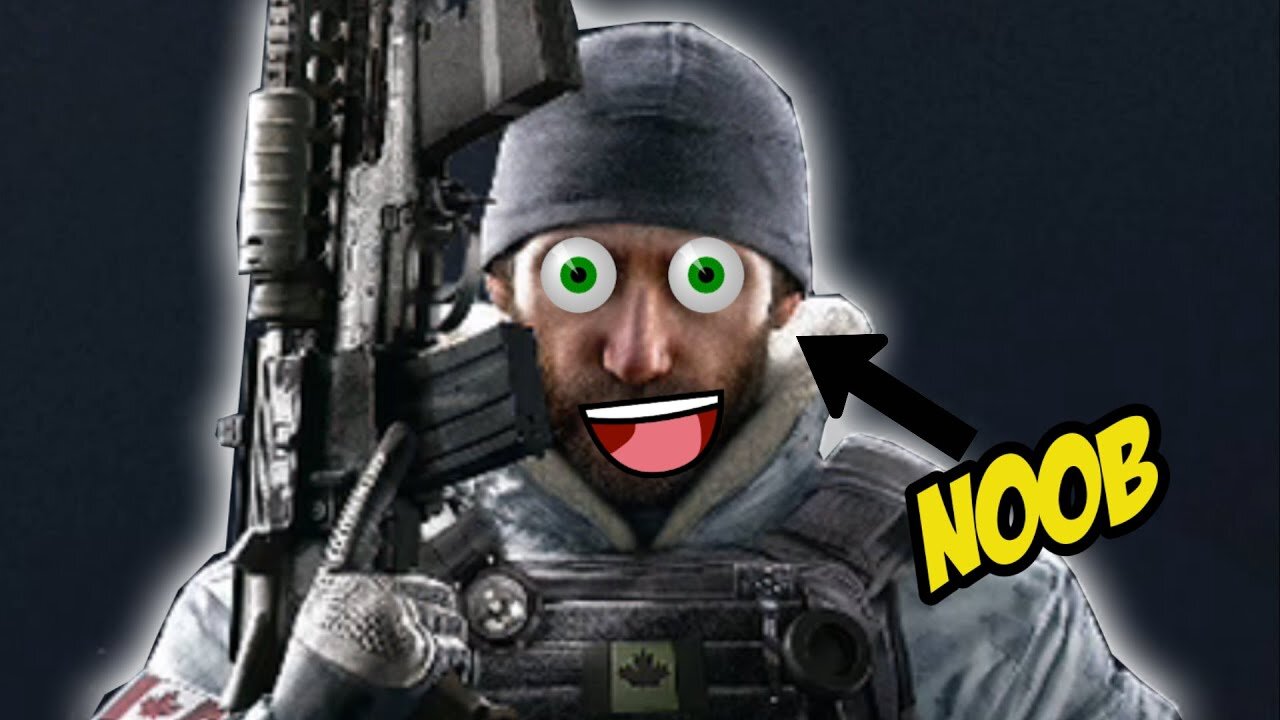Noob plays Rainbow six seige for the first time!