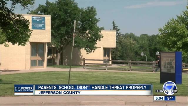 JeffCo couple wants school principal removed after alleged school shooting threat