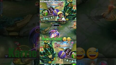 Karrie speed is so fast 🤣#razimaruyama #savage #mobilelegend #memes