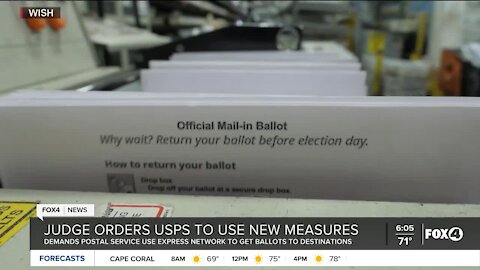 Judge orders USPS to use new measures