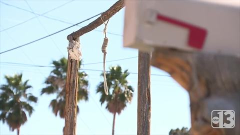 Homeowner removes noose after postal worker voices concern