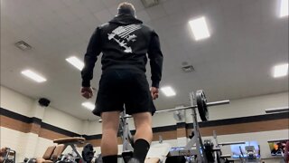 Front Squat and Incline Press - 20220202