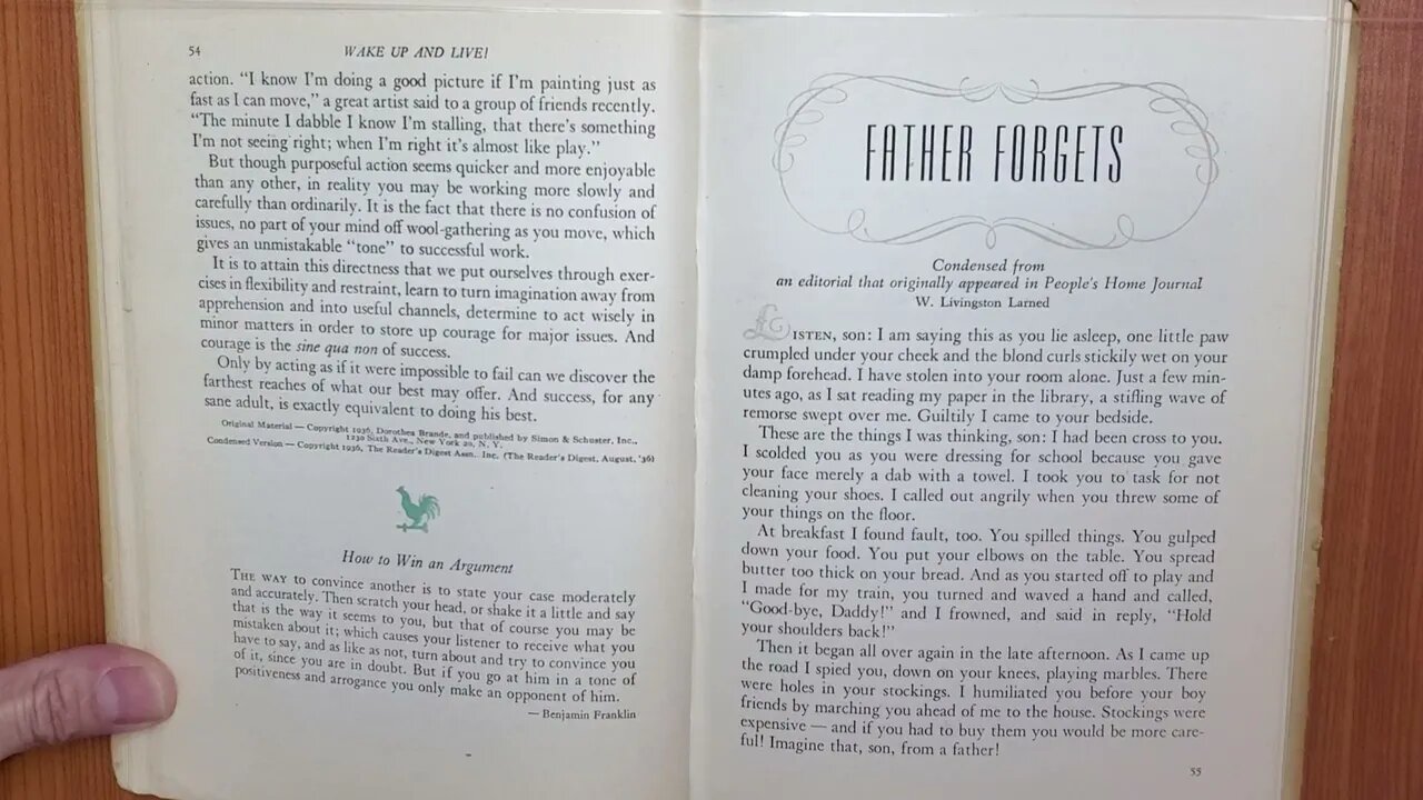 Getting the Most Out of Life 011 - Anthology From The Reader's Digest 1946 Audio/Video Book S011