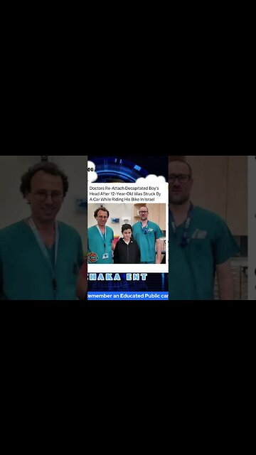 Scary story doctors te attached decapitated head