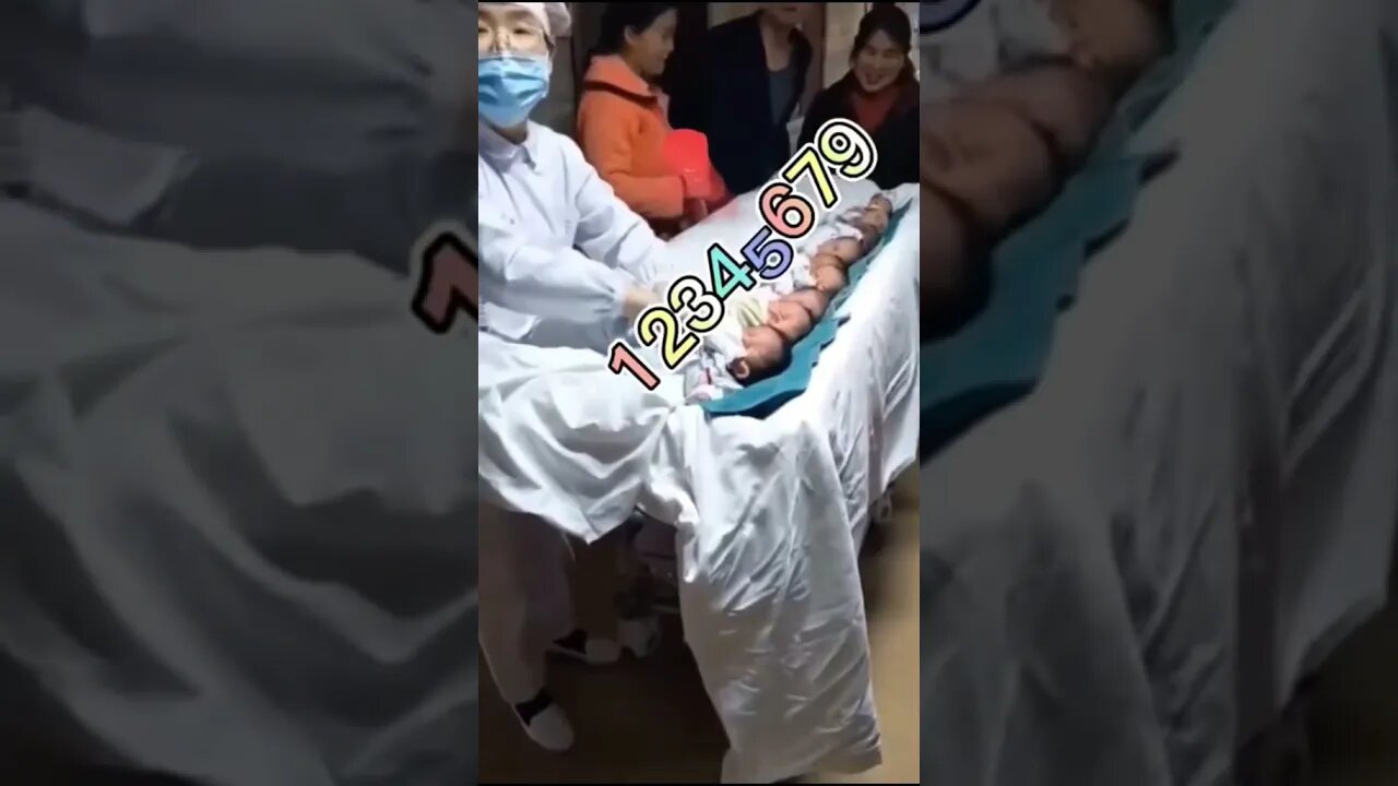 9 babies at once oh my goat😰🥰🥰🥰