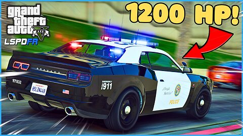 Fastest COP CAR in GTA 5!!