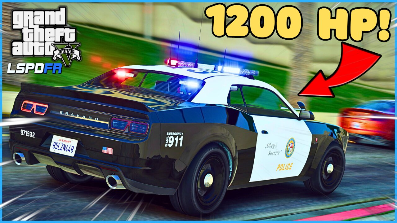 Fastest COP CAR in GTA 5!!