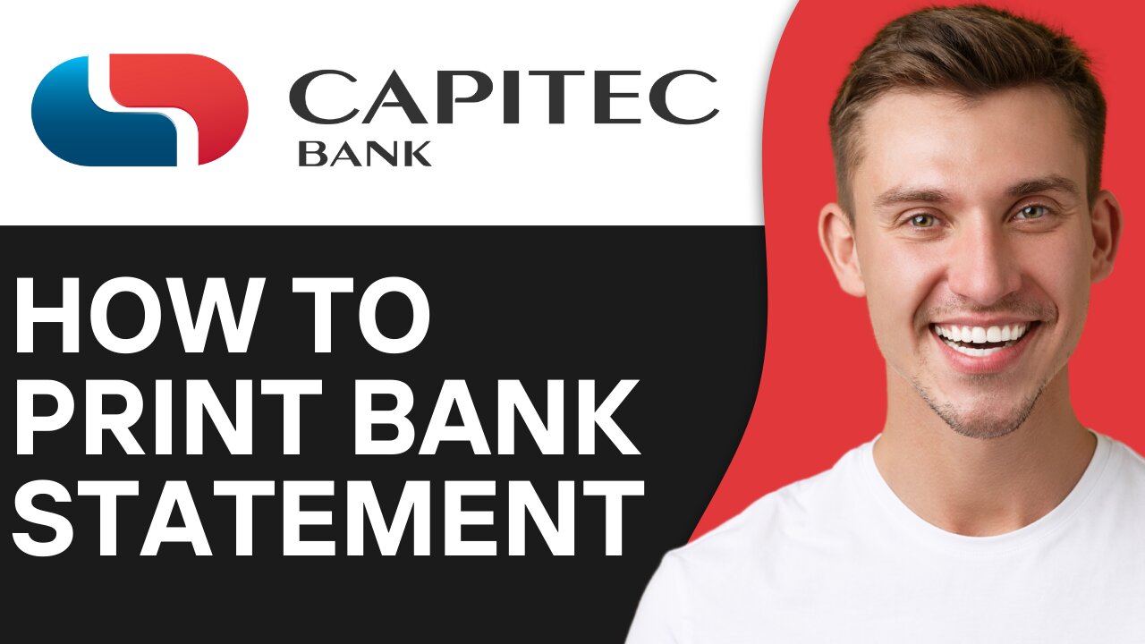 HOW TO PRINT BANK STATEMENT ON CAPITEC APP