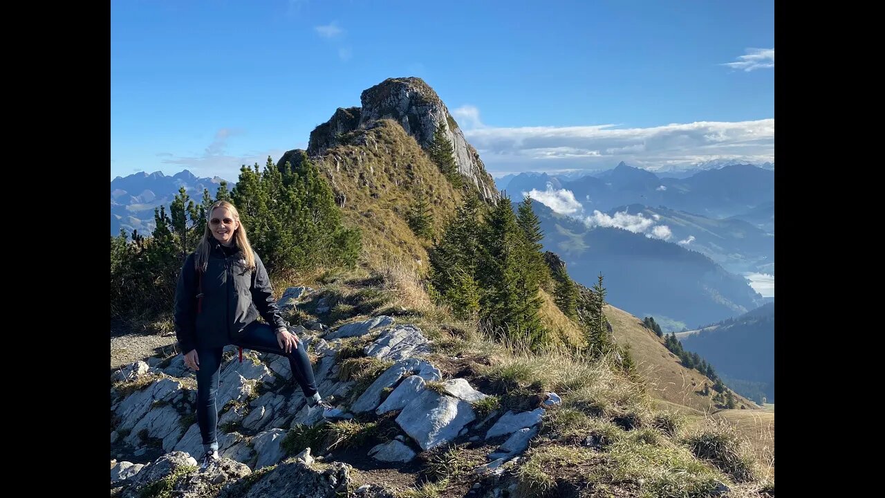 Switzerland Honeymoon Part 8 - Rochers de Naye, Morning above the clouds.