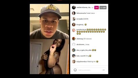 HILARIOUS Devin Haney Live With Adult Video Actress