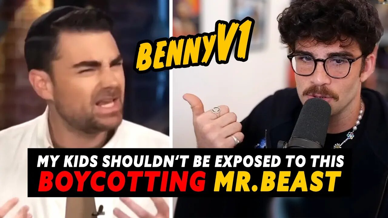 BennyV1 Shapiro can't get over CHRIS from MR. BEAST and how he is destroying everything