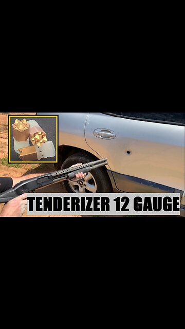 Tenderizer 12 Gauge Vs Car 🚗