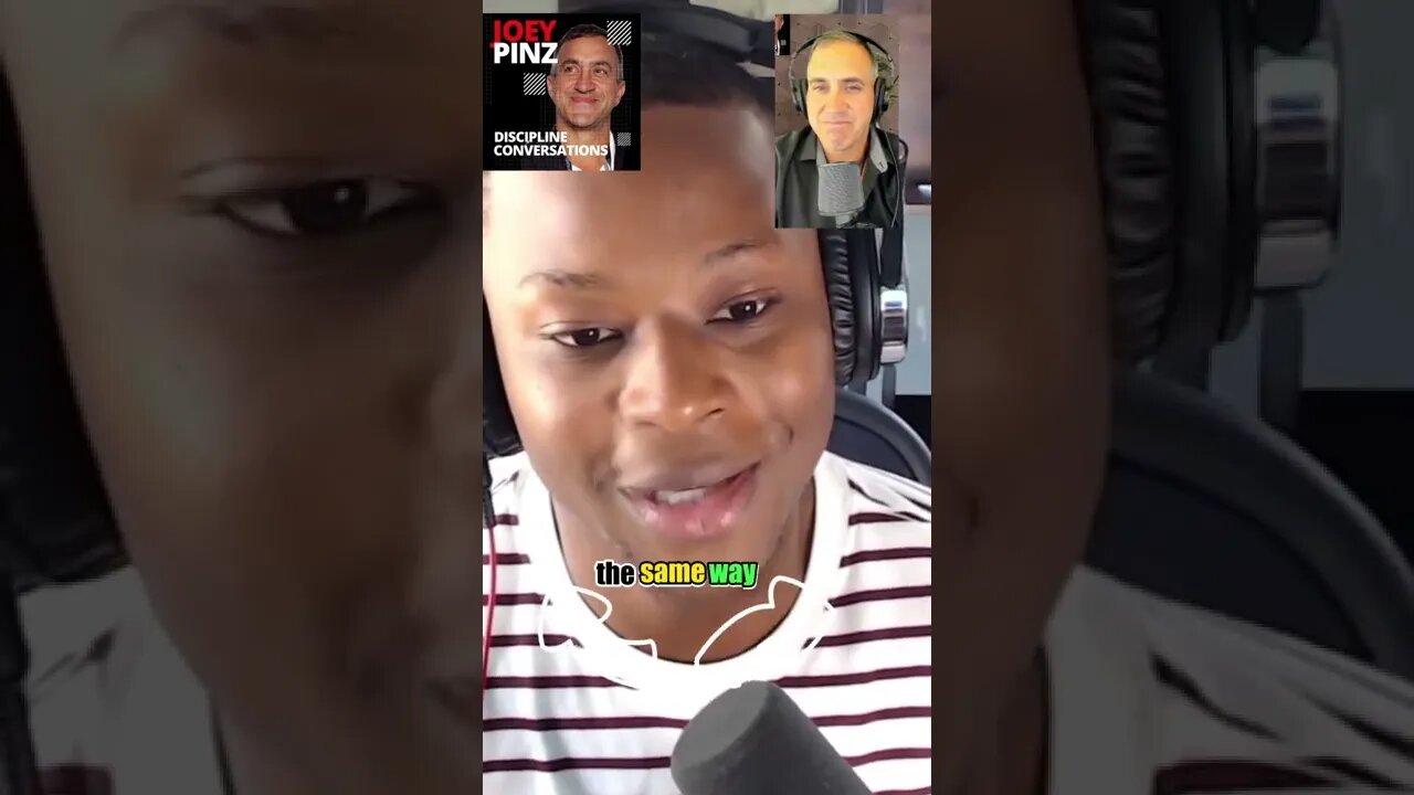 #143 Reggie Ford: Poverty to Entrepreneur | Joey Pinz Discipline Conversations #shorts