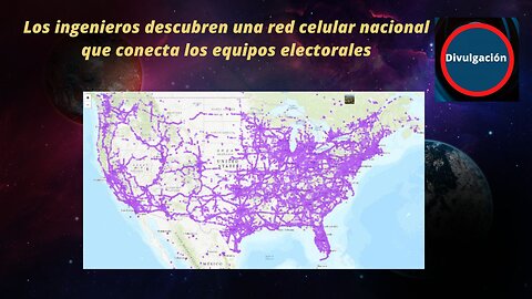 Los ingenieros descubren una red celular nacional que conecta los equipos electorales