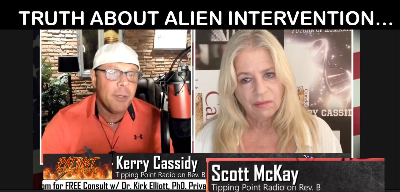 KERRY INTERVIEWED BY SCOTT MCKAY PATRIOT STREETFIGHTER: ALIEN INTERVENTION