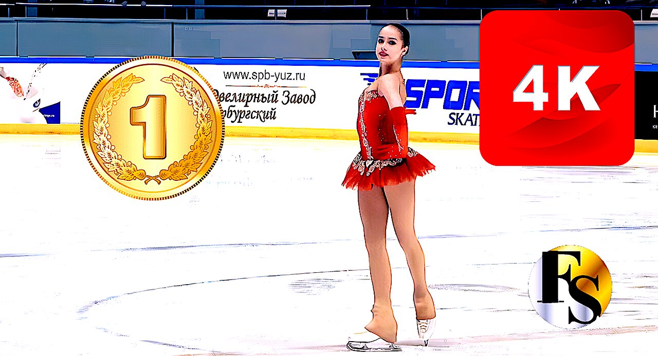 Алина Загитова Alina ZAGITOVA🇷🇺🥇Free Skate 2017 Russian Junior Championship Girls Freestyle (CAM.4K)