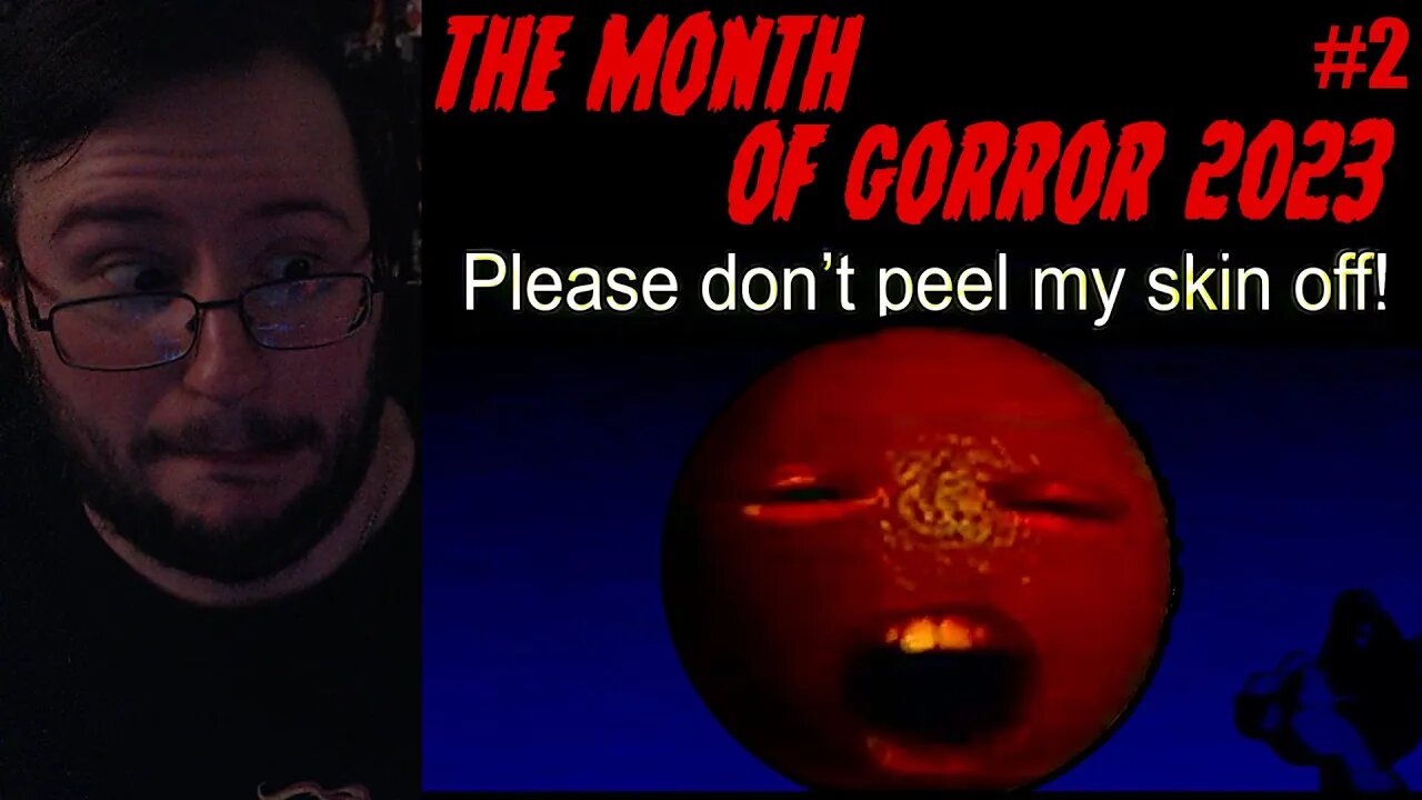 Gor's "The Analog Horror of Annoying Orange by Cyzstix" REACTION