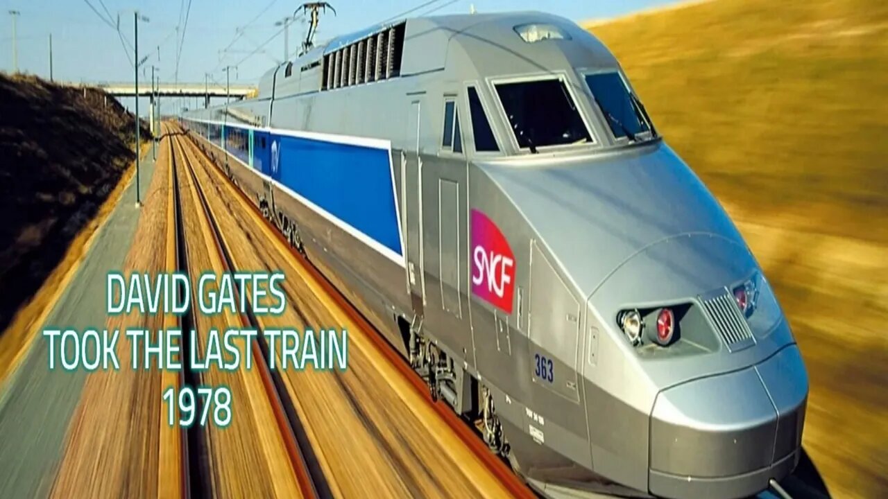 DAVID GATES Took the Last Train 1978 HQ