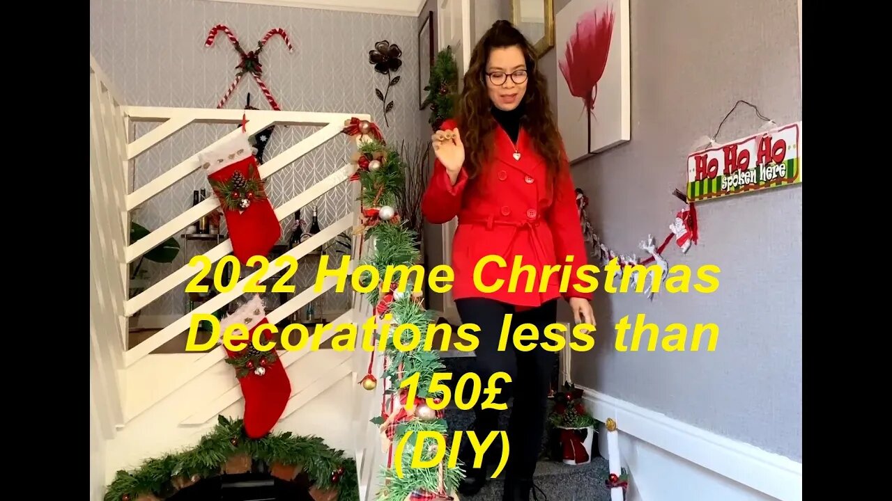 My first 2022 christmas house tour (DIY)