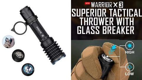 Olight Warrior X 3 The upgraded Warrior X Pro !