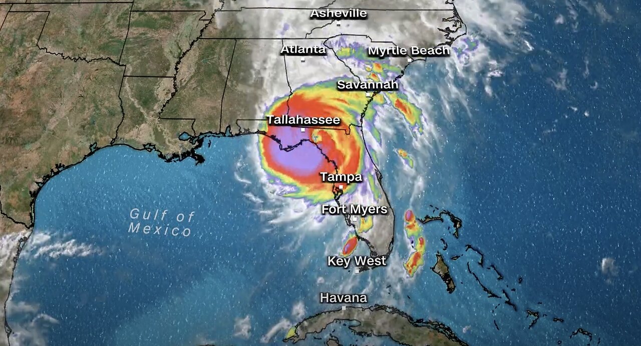 Helene's storm surge, heavy rainfall & high winds wreaks havoc across the southeast