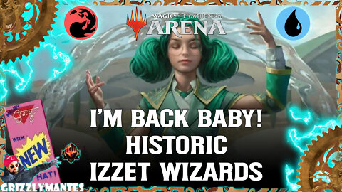 I'm BACK BABY! With a new and improved HAT! 🔵🔴Historic Bo1 || IZZET WIZARDS🔴 🔵