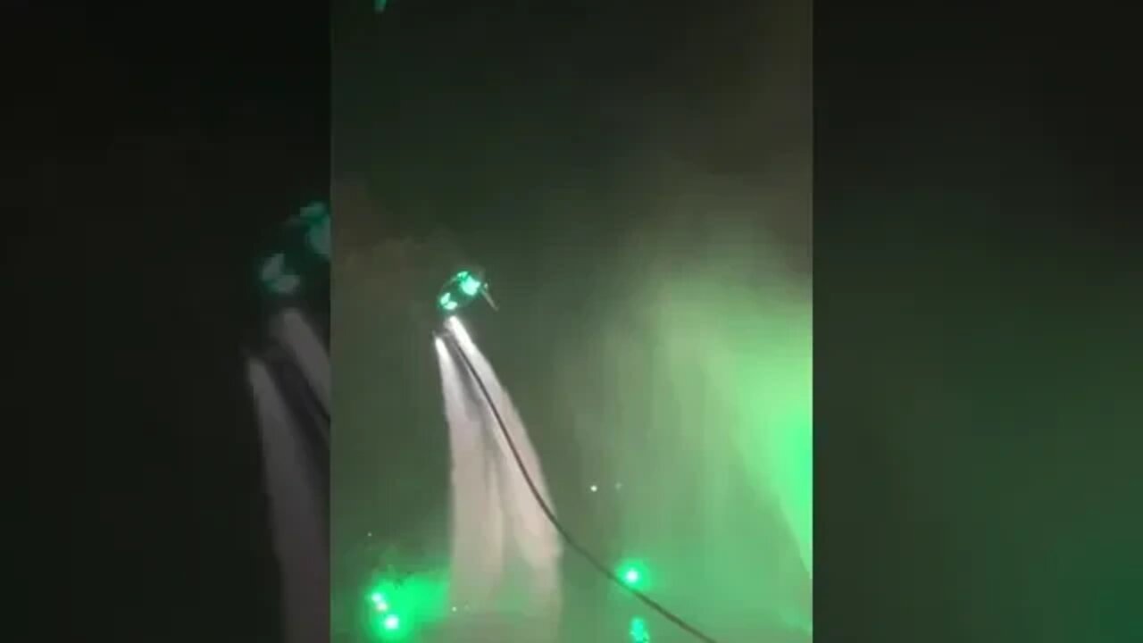 Crazy FlyBoard Skills at Amusement Park in Italy