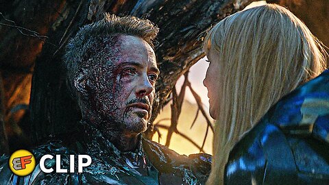 Tony Stark's Death Scene | Avengers Endgame (2024) IMAX Movie Clip HD 4K