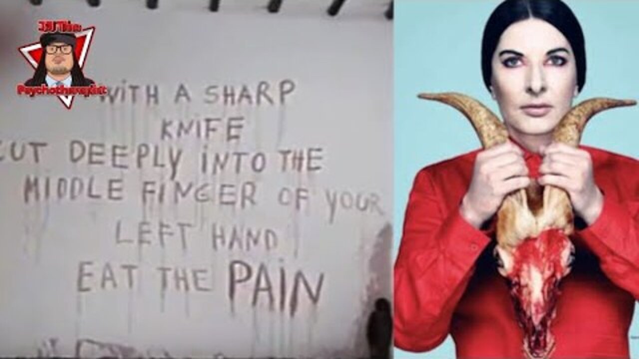 Satanist Marina Abramovic #SpiritCooking #Frazzledrip #SnuffFilm #Adrenochrome #Canibalism etc..