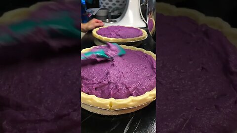 Eat MORE Purple Pie! 🍠💜😃👍 #shorts #viral #trending #tiktok #baking #sweetpotatopie