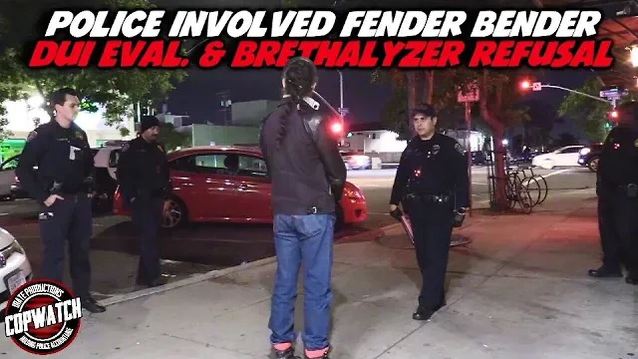 Driver Scratches PD Car | Gets DUI Eval. Exercises His Rights & Walks Free | Copwatch