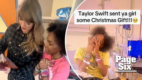 Taylor Swift gifts fan who called her outfit 'tea' during hospital visit the same $5K Miu Miu set