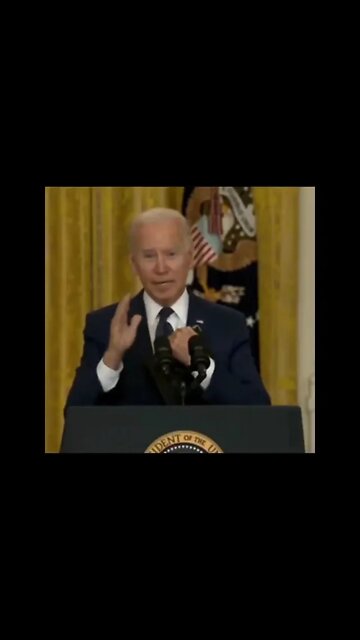 Joe Biden deflecting blame again. THIS IS YOUR FAULT JOE!