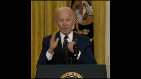 Joe Biden deflecting blame again. THIS IS YOUR FAULT JOE!