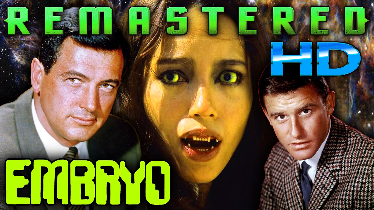 EMBRYO - FREE MOVIE - HD REMASTERED - Starring Rock Hudson & Roddy McDowall