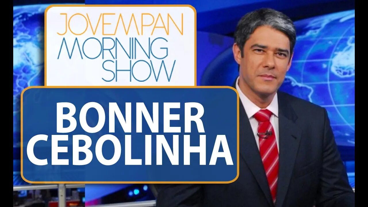 William Bonner "tloca" letras e é chamado de Cebolinha no Jornal Nacional | Morning Show