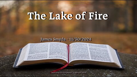 James Smyda - The Lake of Fire