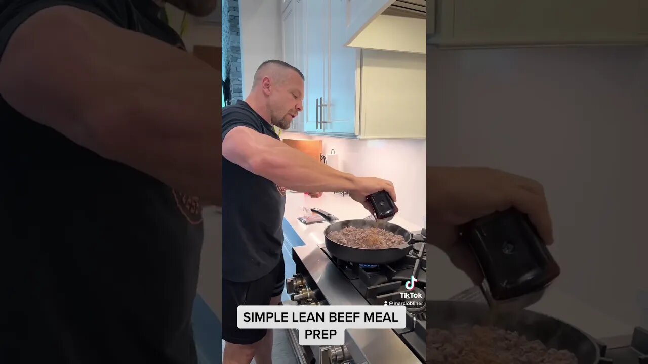 Simple Lean Beef Meal Prep Idea