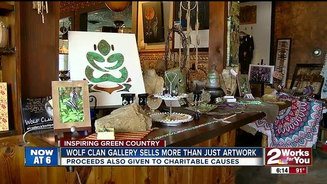 Wolf Clan Gallery sells more than just artwork