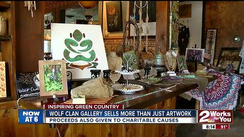 Wolf Clan Gallery sells more than just artwork