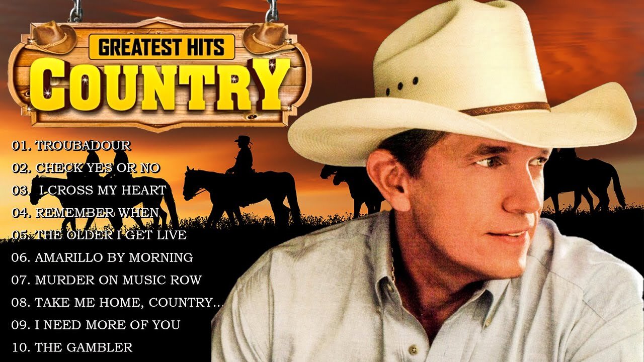 Alan Jackson, Kenny Rogers, Don Williams - Best Old Country Songs 2024