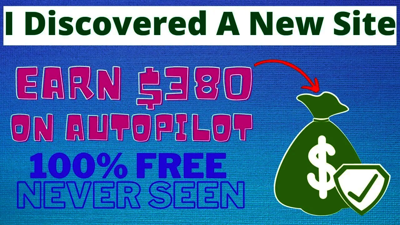 I DISCOVERED A FREE SITE TO EARN US $380 ON AUTOPILOT Successfully | Affiliate Marketing, Free