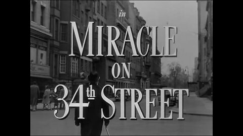 Miracle on 34th Street (1947) B&W Christmas Romantic Comedy