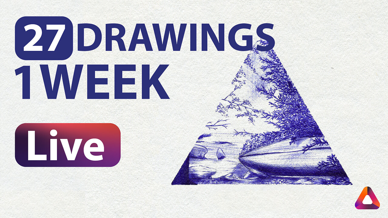 Drawing and Chill, 27 Landscapes 1 Week Challenge #8