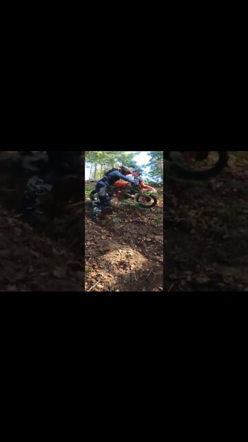 that was close😝 #closecall #dirtbike #ktm