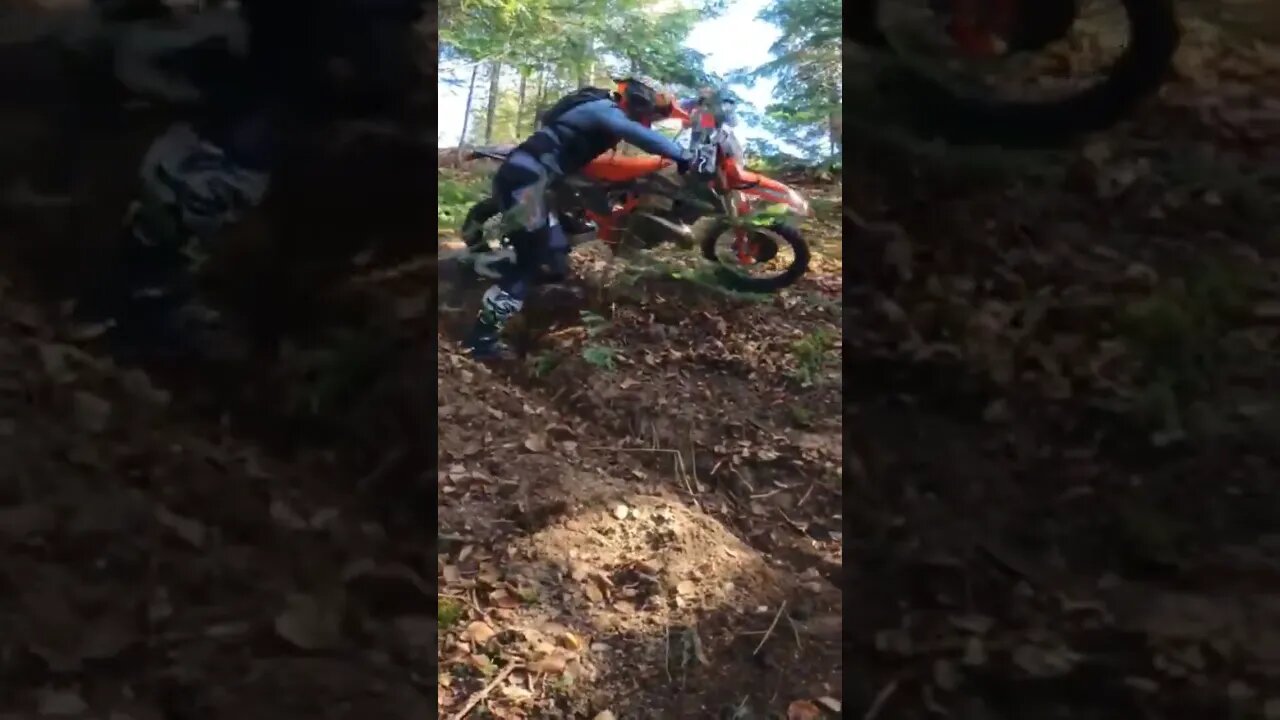 that was close😝 #closecall #dirtbike #ktm