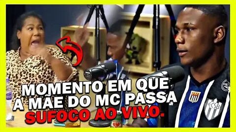 MÃO DO MC NEGÃO DA BL PASSA SUFOCO AO VIVO l TENTE NÃO RIR #negãodabl #cortespodcast #flow