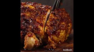 Chipotle and Pineapple -Glazed Pork Leg