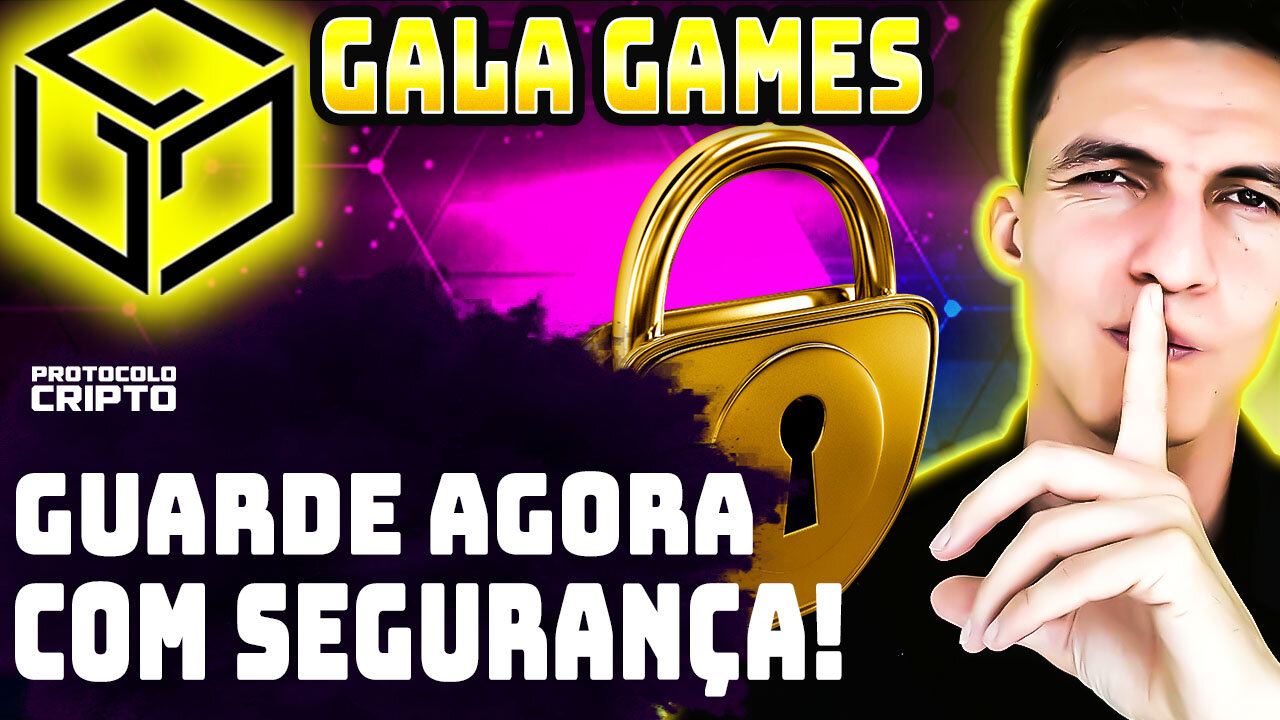 GALA GAMES ESSA É A FORMA MAIS SEGURA DE GUARDAR E COMPRAR 🚀🚀🚀